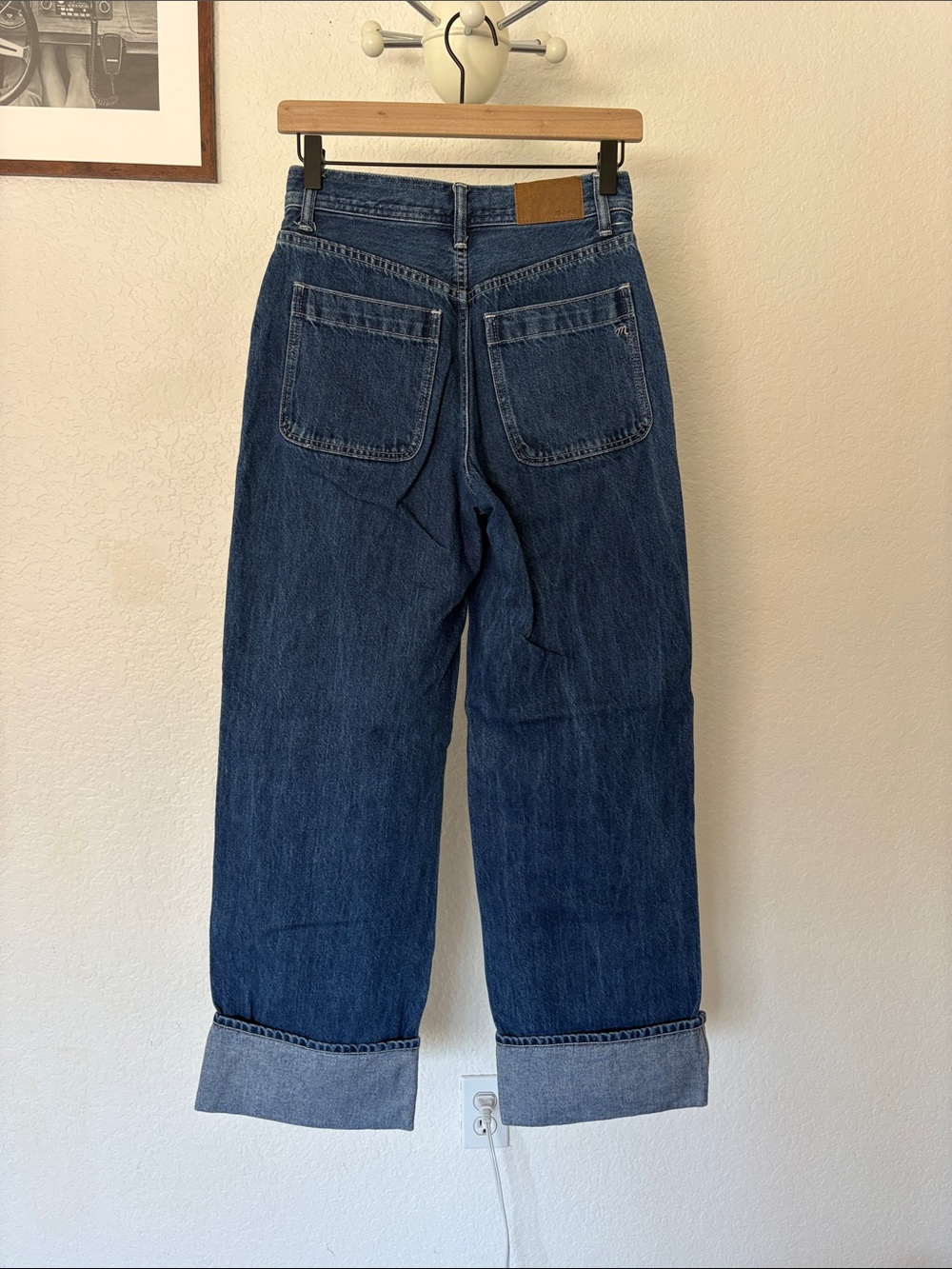 Madewell super wide leg jeans - Picture 2 of 4
